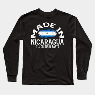 Born in Nicaragua Long Sleeve T-Shirt